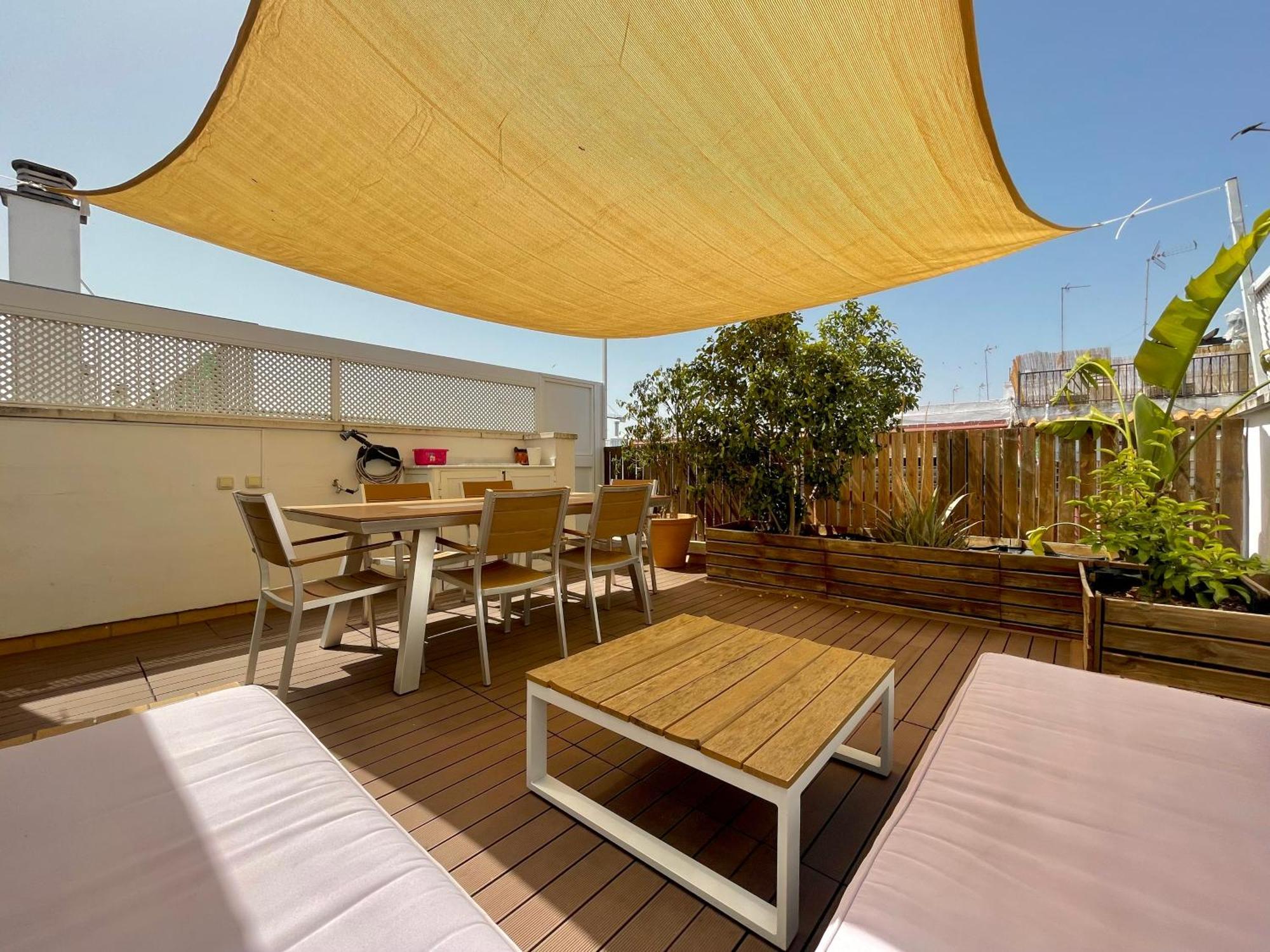Luxury Duplex 200 M2 Terrace Parking StayinSevilla Exterior foto