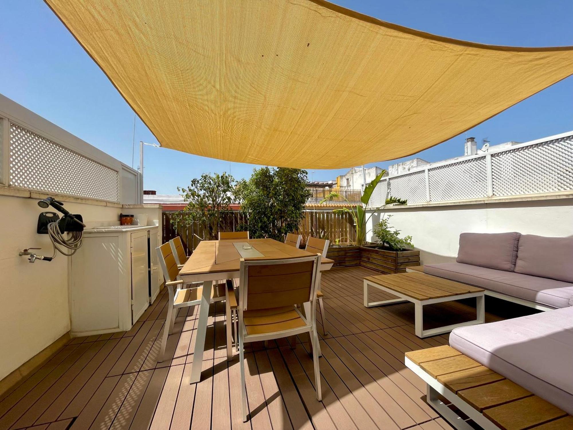 Luxury Duplex 200 M2 Terrace Parking StayinSevilla Exterior foto